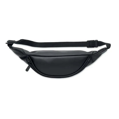 Geanta moale din pu neagra cu design minimalist si curele din material rezistent pentru uz casual