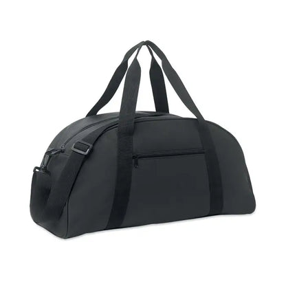 Geanta moale pu neagra cu manere rezistente si curea de umar detasabila pentru transport comod