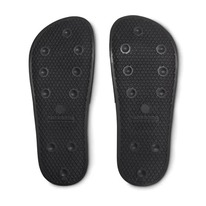 Glisoare anti-alunecare marimea 44/45 negre din cauciuc cu talpa texturata si puncte de grip circulara