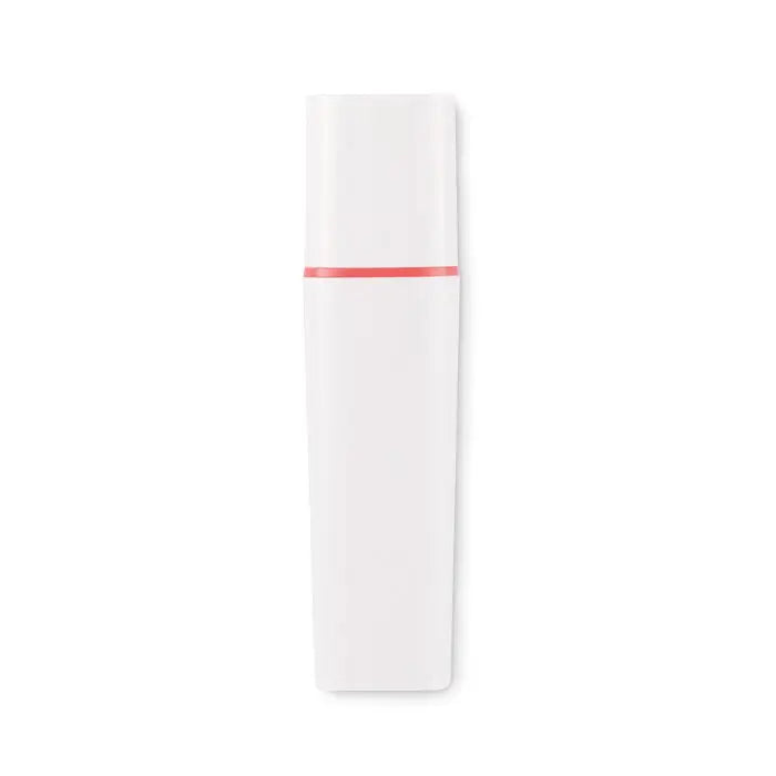 Iluminator rpet marker alb cilindric cu bandă subțire roșie pentru evidențiere precisă