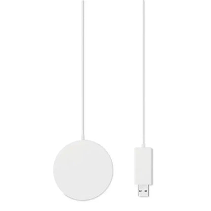 Incarcator wireless ultrasubtire 10w alb cu cablu usb-c potrivit pentru incarcare rapida fara fir