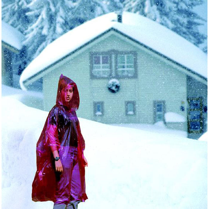 Pelerna de ploaie pliabila in polibag