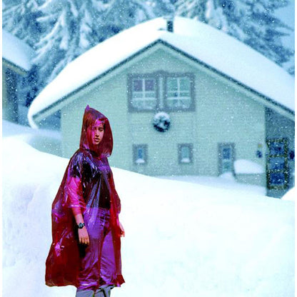 Pelerna de ploaie pliabila in polibag