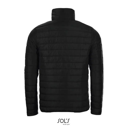 Jacheta captusita ride men neagra din vascoza cu gluga si guler inalt accesibila barbati