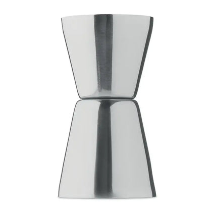 Jigger din otel inoxidabil dublu cu design conic si lucios pentru masurare precisa in cocktailuri