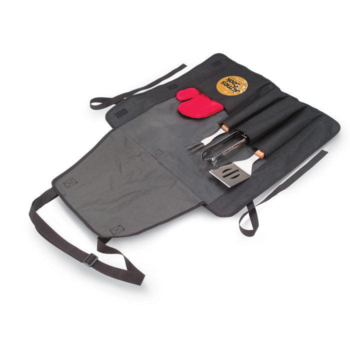 sort pentru gratar cu unelte pentru gratar