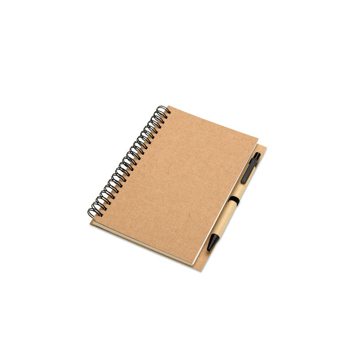 B6 Caiet reciclat cu pix
