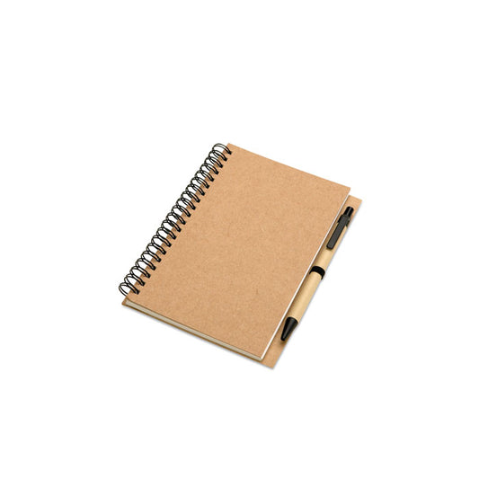 B6 Caiet reciclat cu pix