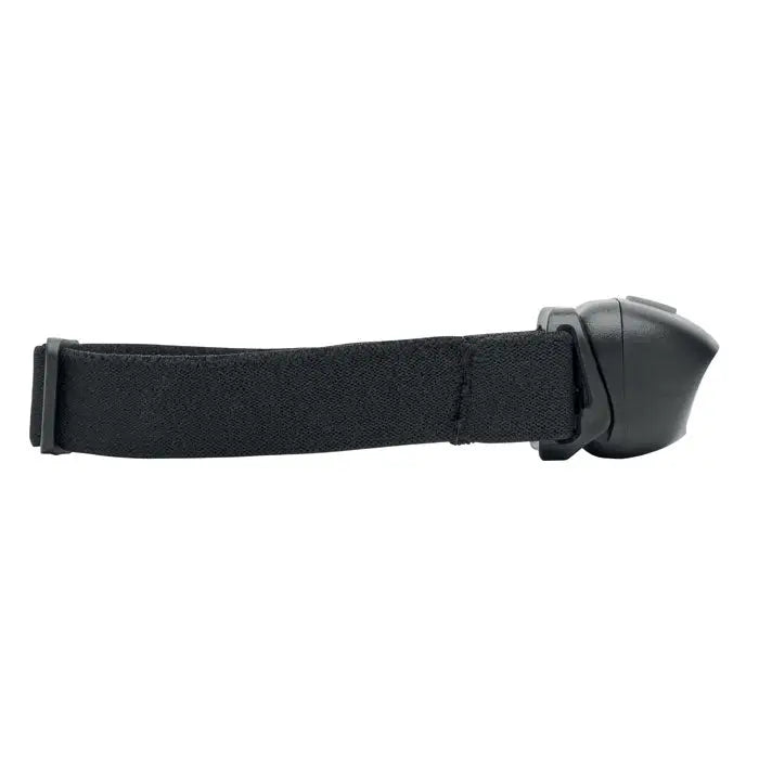 Lanterna cu cap led reincarcabila neagra cu banda elastica reglabila si carcasa compacta ergonomica