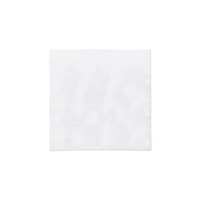Laveta de curatat rpet 13x13cm din microfibra alba cu model subtil pentru curatare eficienta