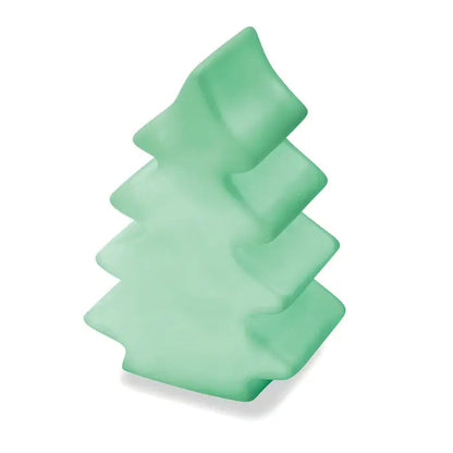 Lampă decorativă lumina care schimbă culoarea copacului tip brad mată verde mentă cu design modern și stratificat