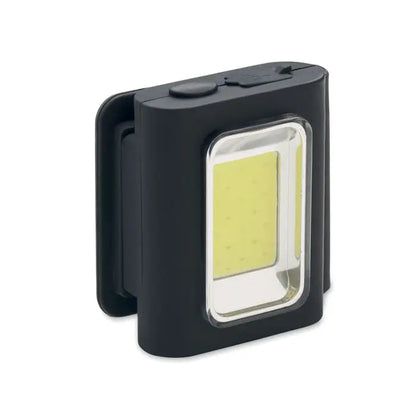 Lumina cob multifunctionala lampa de lucru led neagra dreptunghiulara cu led cob galben-alb si capac transparent