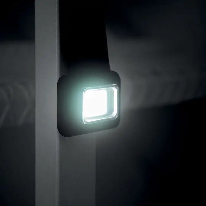 Lumina cob multifunctionala led neagra dreptunghiulara cu panou iluminat alb intens pentru iluminare eficienta