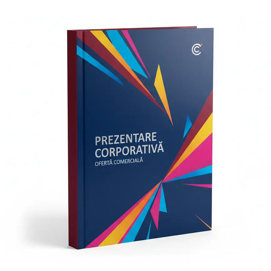 Mape de prezentare personalizate format A4 tipar color premium