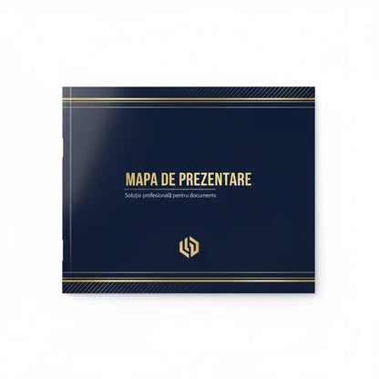 Mape de lux cu plastifiere mată soft-touch pentru un aspect premiu