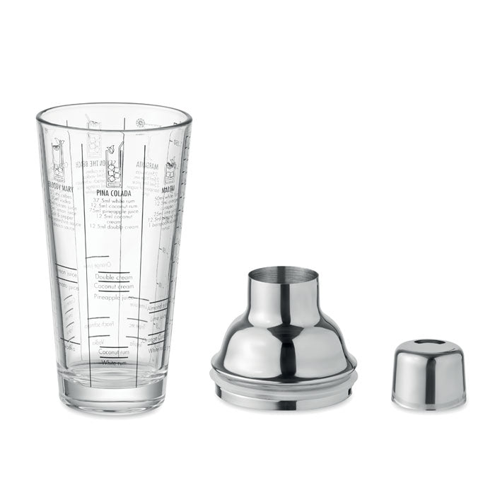Shaker de cocktail din sticla 400 ml