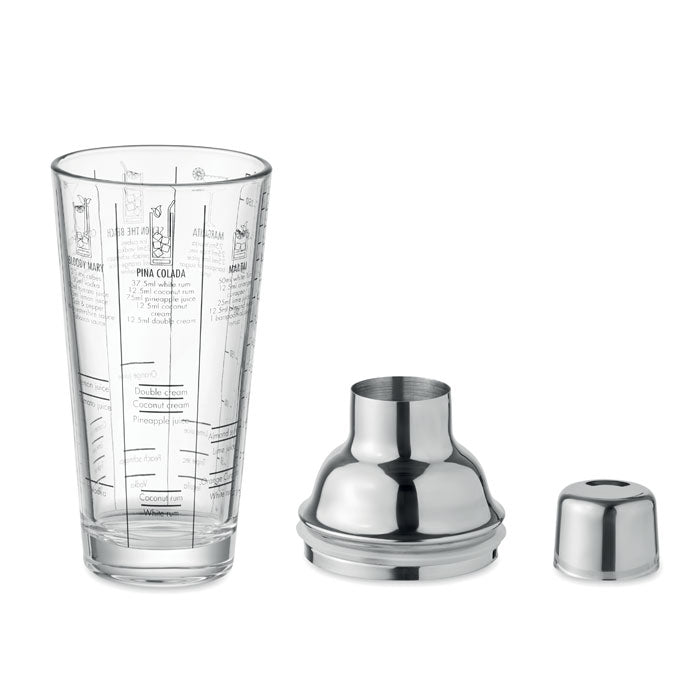 Shaker de cocktail din sticla 400 ml