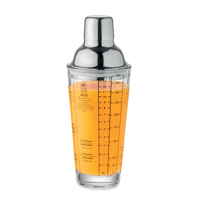 Shaker de cocktail din sticla 400 ml