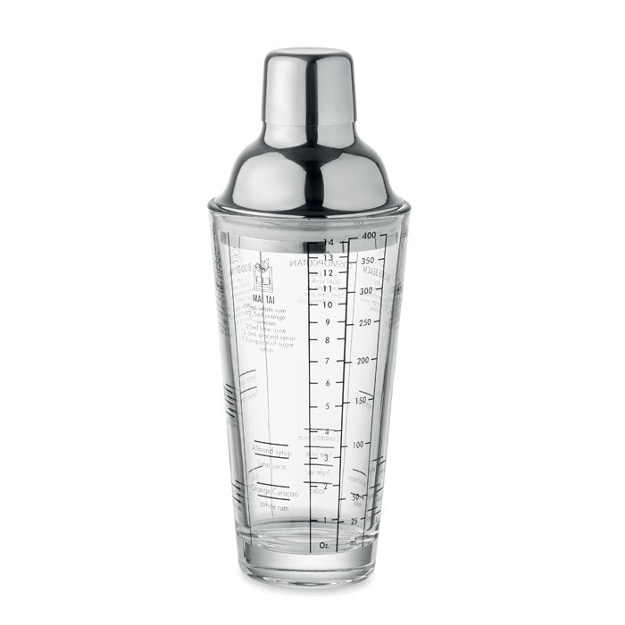 Shaker de cocktail din sticla 400 ml