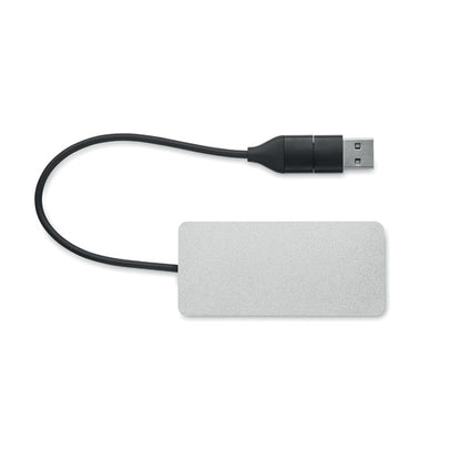 Hub USB cu 3 porturi cu cablu de 20 cm