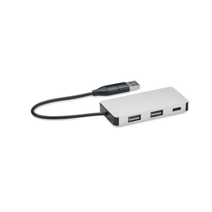 Hub USB cu 3 porturi cu cablu de 20 cm