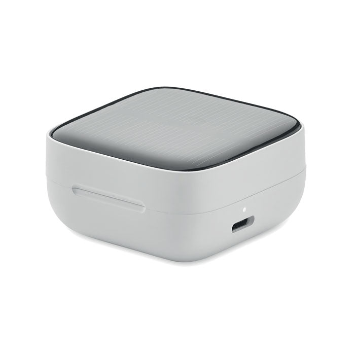 Casti TWS cu incarcator solar