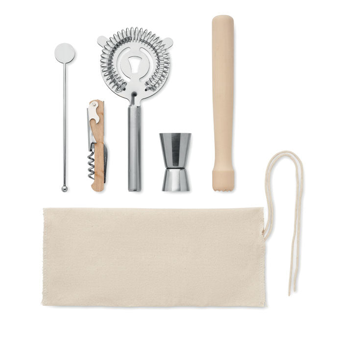 Kit de cocktail de 5 bucati in punga.