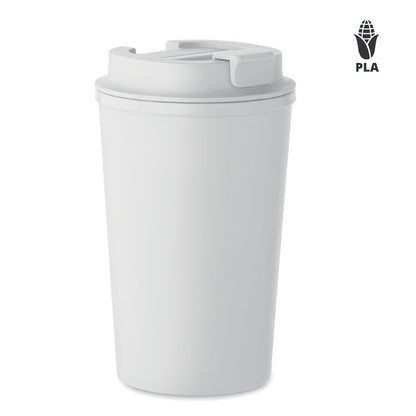 Pahar cu perete dublu PLA 350ml