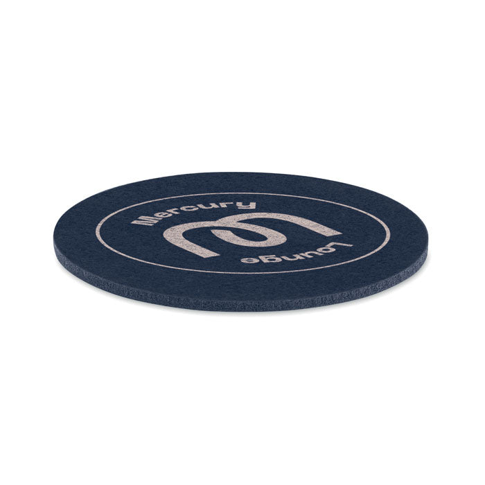 Coaster rotund din fetru RPET