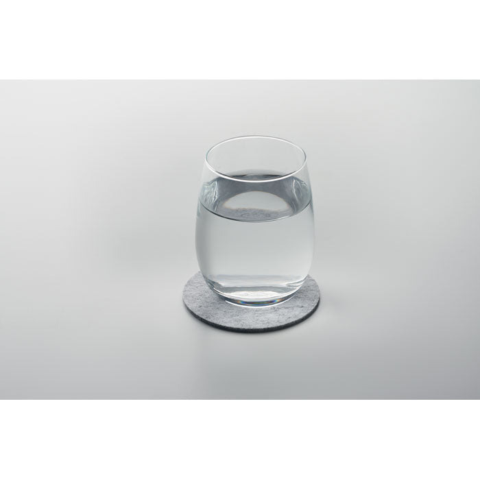 Coaster rotund din fetru RPET