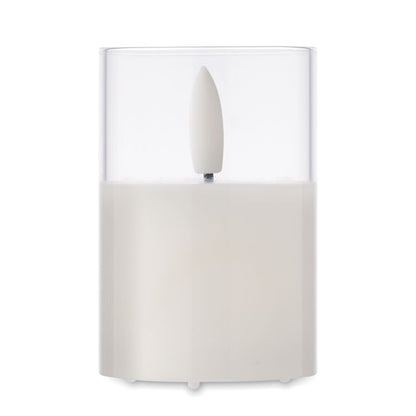Lumanare LED de ceara in suport de sticla