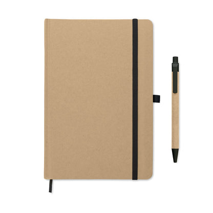 Caiet A5 in carton reciclat