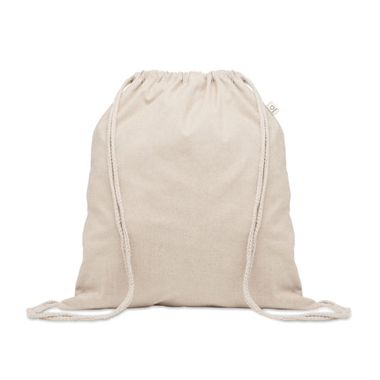 Geanta din bumbac reciclat cu snur