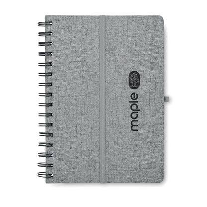 Notebook a5 cu suport pentru telefon