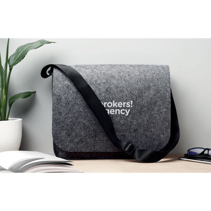 Geanta laptop din fetru RPET