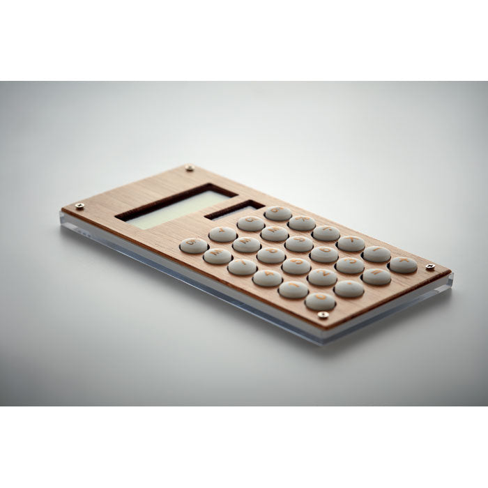 Calculator din bambus cu 8 cifre