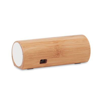 Difuzor wireless din bambus 2x5W