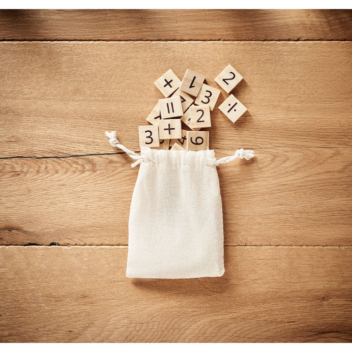 Joc educativ de numarare din lemn