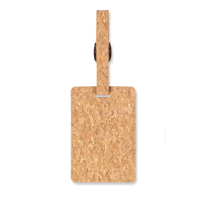 Eticheta pentru bagaje din pluta