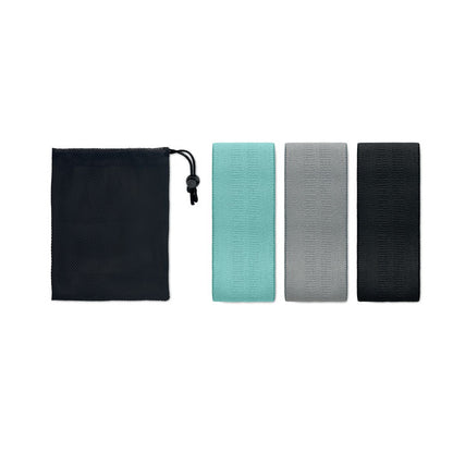 Set de 3 benzi de fitness in husa