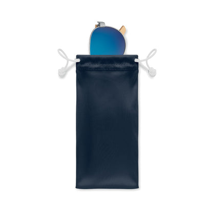 Ochelari de soare din bambus in husa