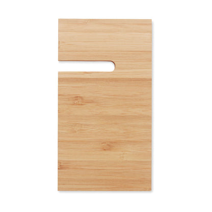 Suport pentru telefon de birou din bambus