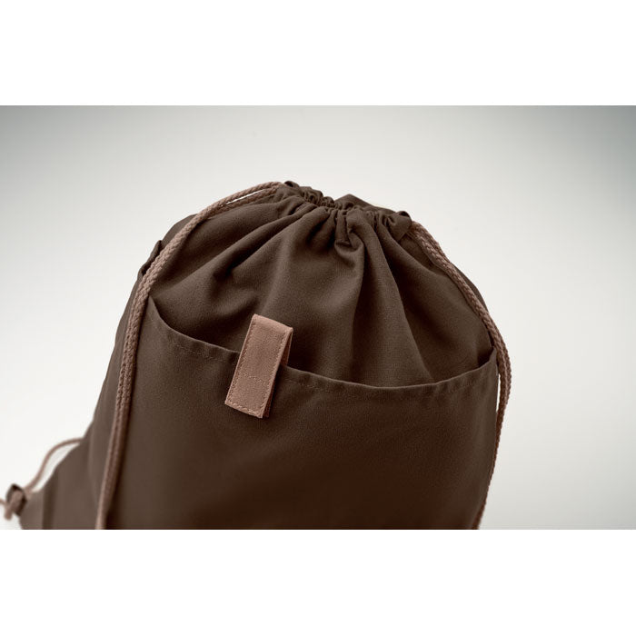 Geanta din bumbac reciclat cu snur