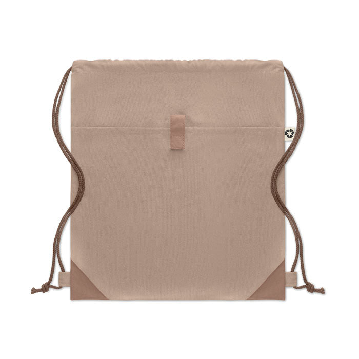 Geanta din bumbac reciclat cu snur