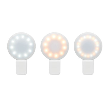 Lumina LED pentru selfie cu clips-on