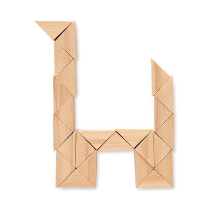 Puzzle din lemn/creiera