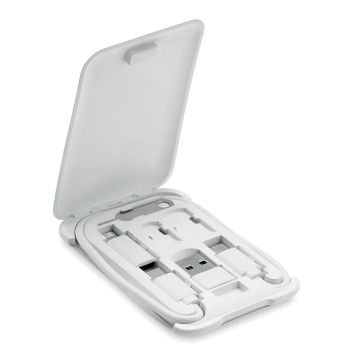 Cablu 3 in 1 cu suport pentru telefon