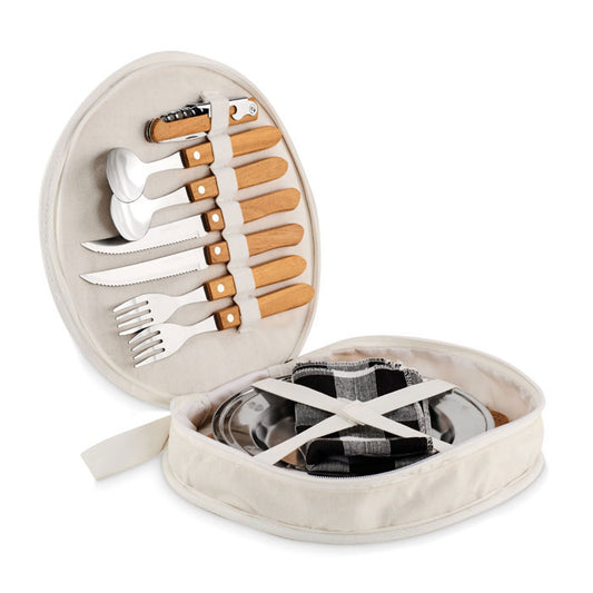 Set de picnic pentru 2 persoane in husa