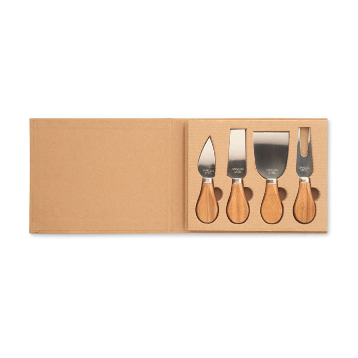 Set 4 cutite pentru branza