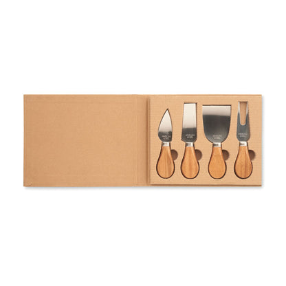 Set 4 cutite pentru branza